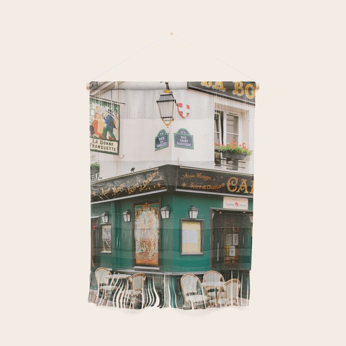 Paris | Cafe la Bonne Franquette Montmartre Wall Hanging Gallery Image 1