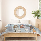 little nature symphony Duvet Cover Gallery Image 3
