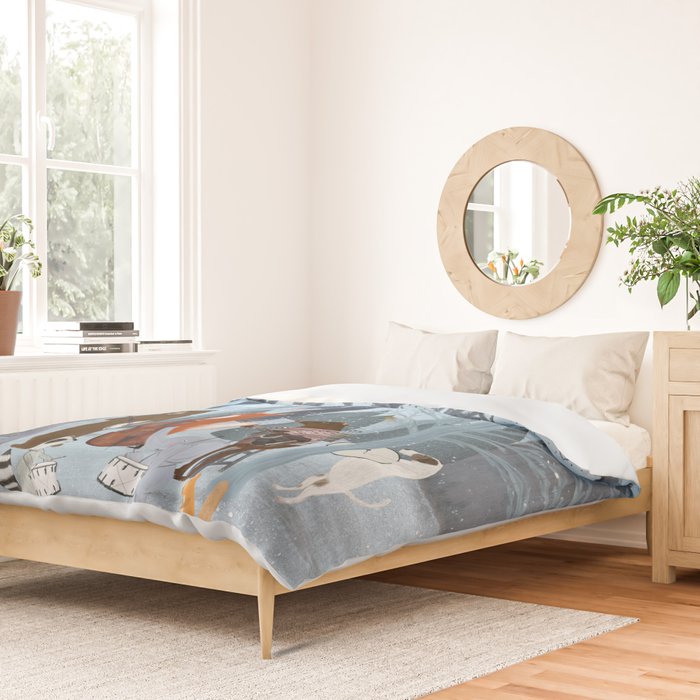 little nature symphony Duvet Cover Gallery Image 2