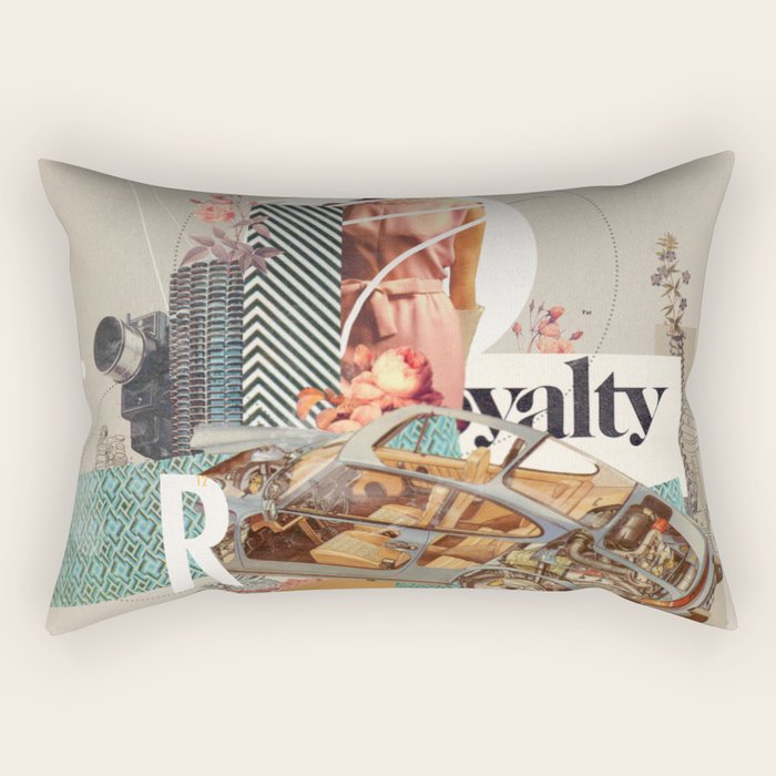 Spirited Royalty Rectangular Pillow Gallery Image 1