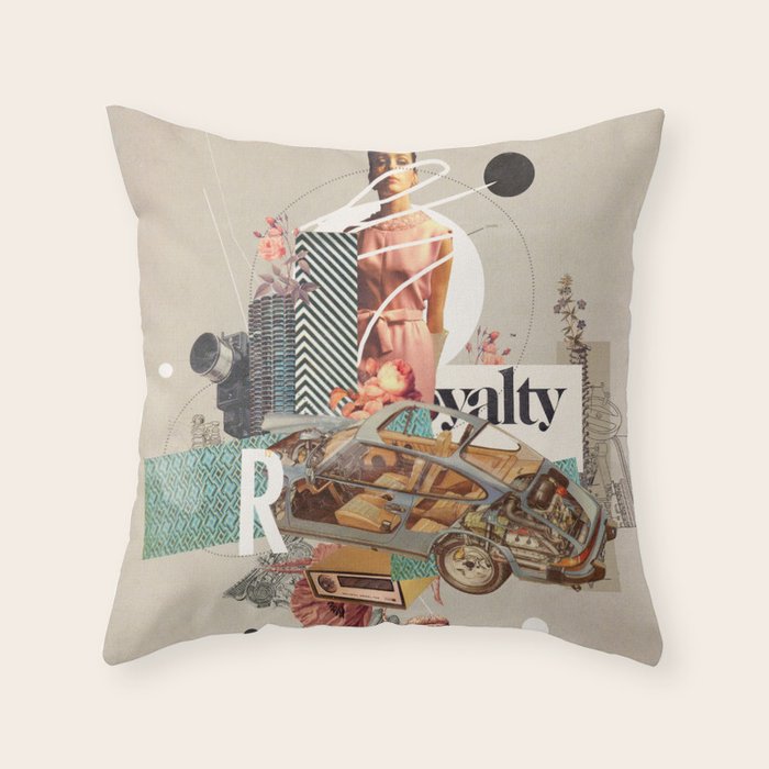 Spirited Royalty Throw Pillow Gallery Image 6