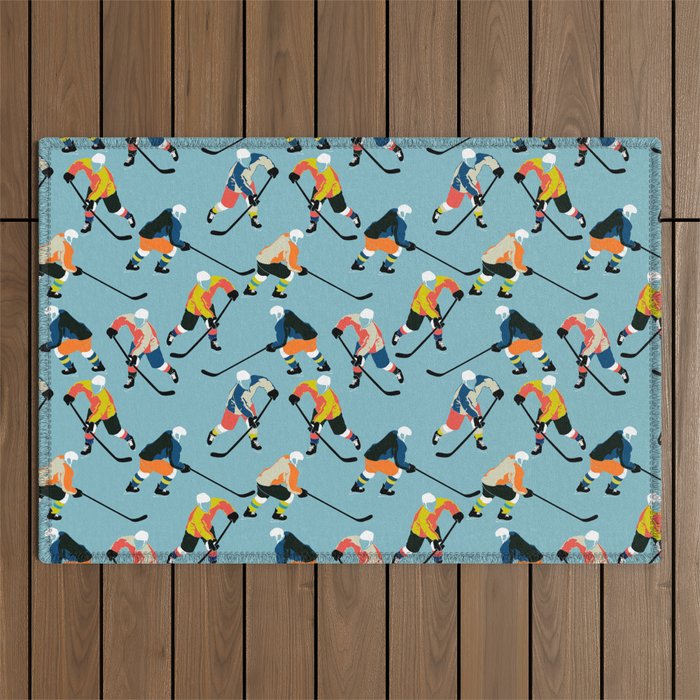 hockey Outdoor Rug Gallery Image 1