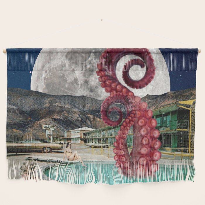 Octopus in the pool Wall Hanging Gallery Image 1