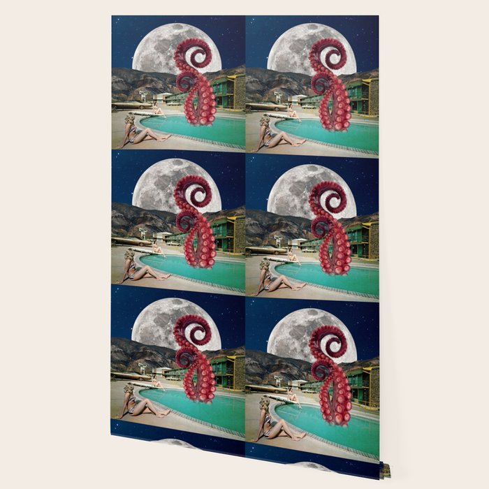 Octopus in the pool Wallpaper Gallery Image 2