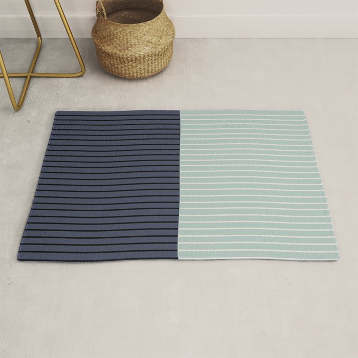 Color Block Lines XI Rug Gallery Image 1