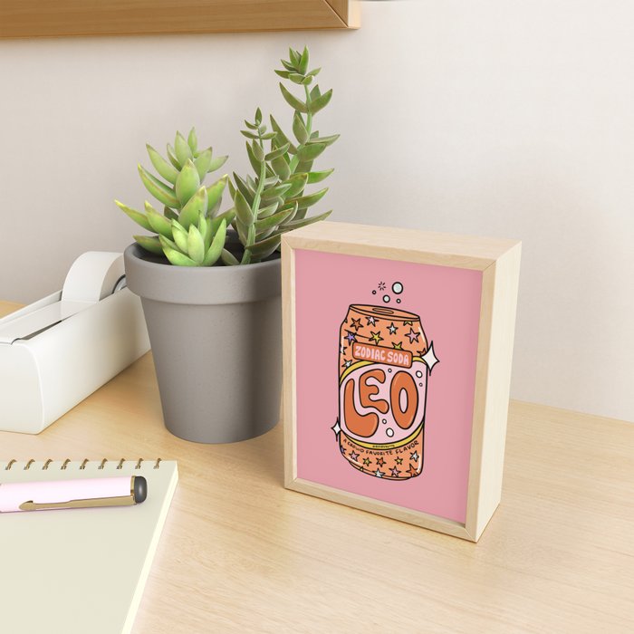 Leo Soda Mini Art Print Gallery Image 2