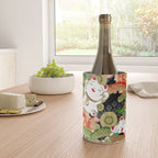Japanese Maneki Neko lucky cat Pattern 001 Wine Chiller Gallery Image 4