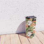 Japanese Maneki Neko lucky cat Pattern 001 Travel Mug Gallery Image 4