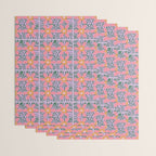 Psychedelic Daisies Wrapping Paper Gallery Image 3
