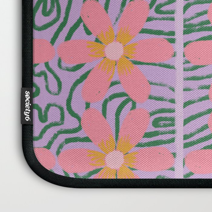 Psychedelic Daisies Laptop Sleeve Gallery Image 3