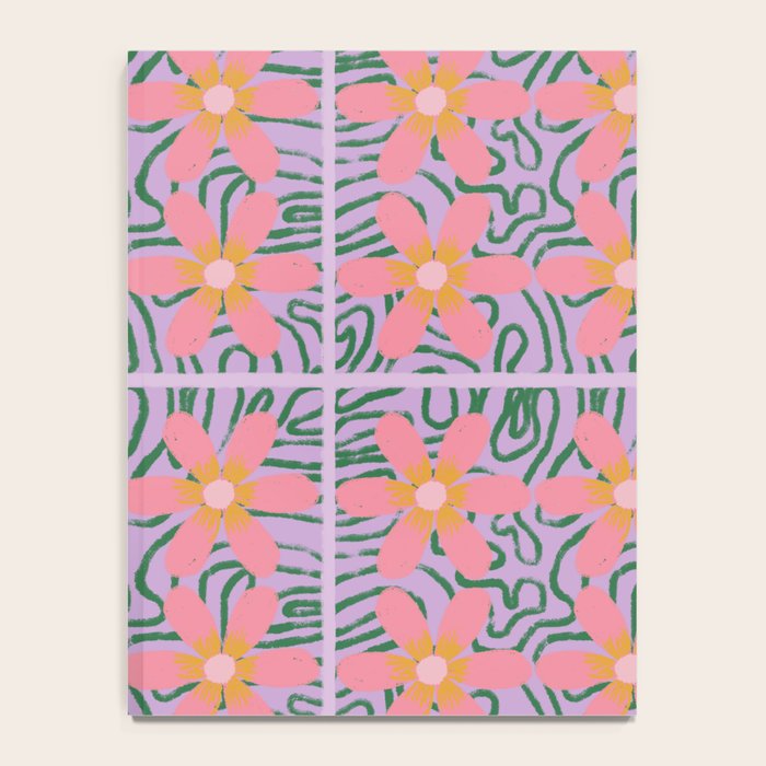 Psychedelic Daisies Notebook Gallery Image 4
