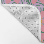 Psychedelic Daisies Bath Mat Gallery Image 2