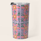 Psychedelic Daisies Travel Mug Gallery Image 3