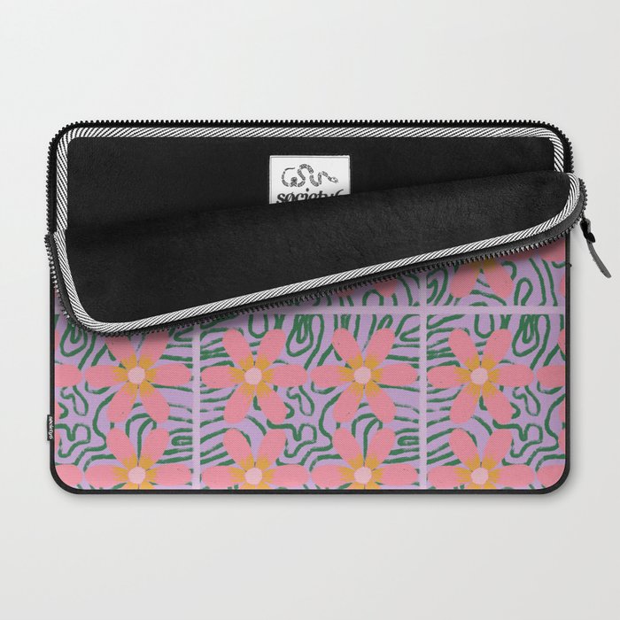 Psychedelic Daisies Laptop Sleeve Gallery Image 2