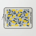Fruit market retro Mallorca inspiration Laptop Sleeve Gallery Image 1