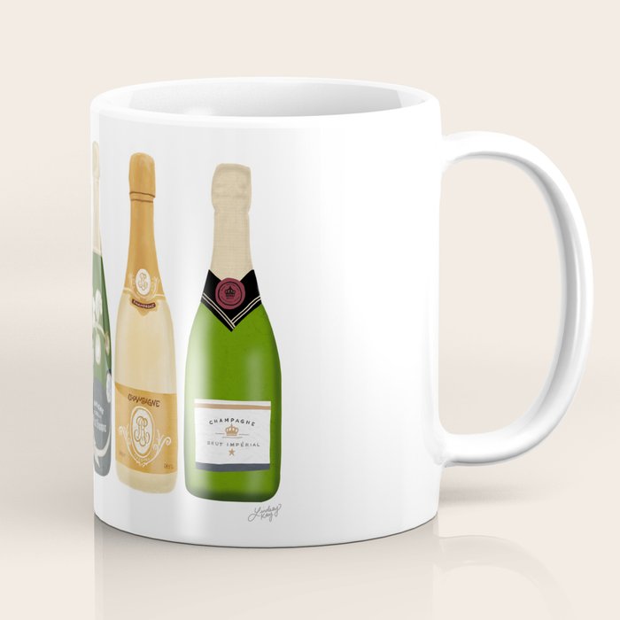 Champagne Bottles Coffee Mug Gallery Image 1