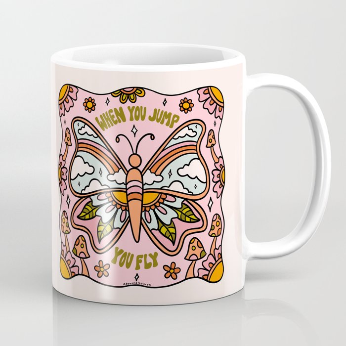 When You Jump You Fly Coffee Mug Gallery Image 1
