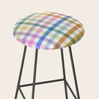 Rainbow Check Bliss Stool Gallery Image 2