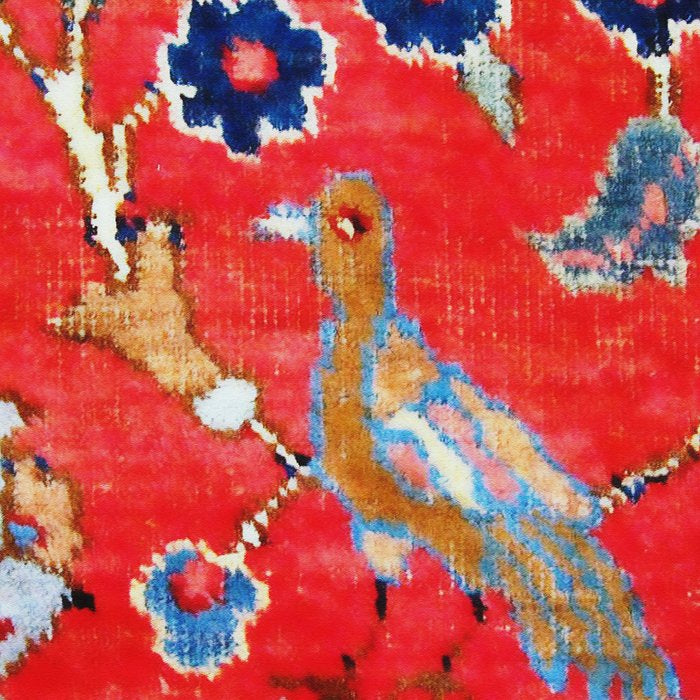 Antique Persian Tabriz Carpet Print With Bird Coffee Mug Gallery Image 2