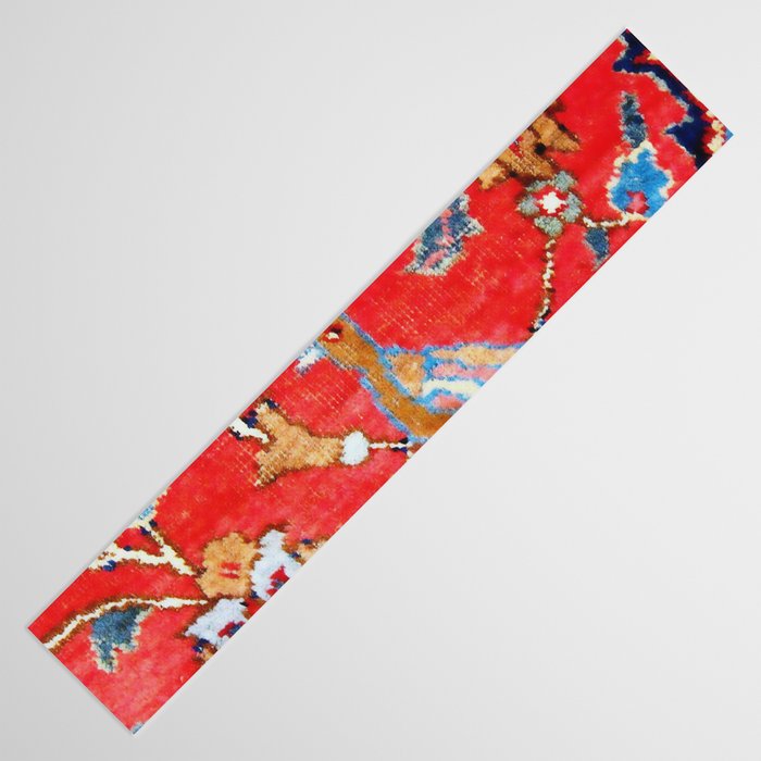 Antique Persian Tabriz Carpet Print With Bird Table Runner Gallery Image 3