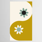 Yin Yang floral - earthy Tablecloth Gallery Image 2