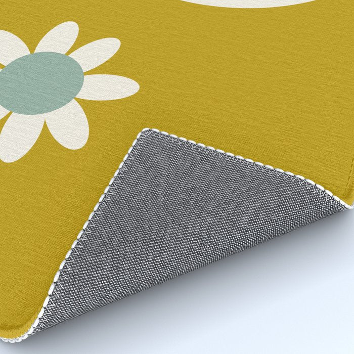 Yin Yang floral - earthy Rug Gallery Image 4