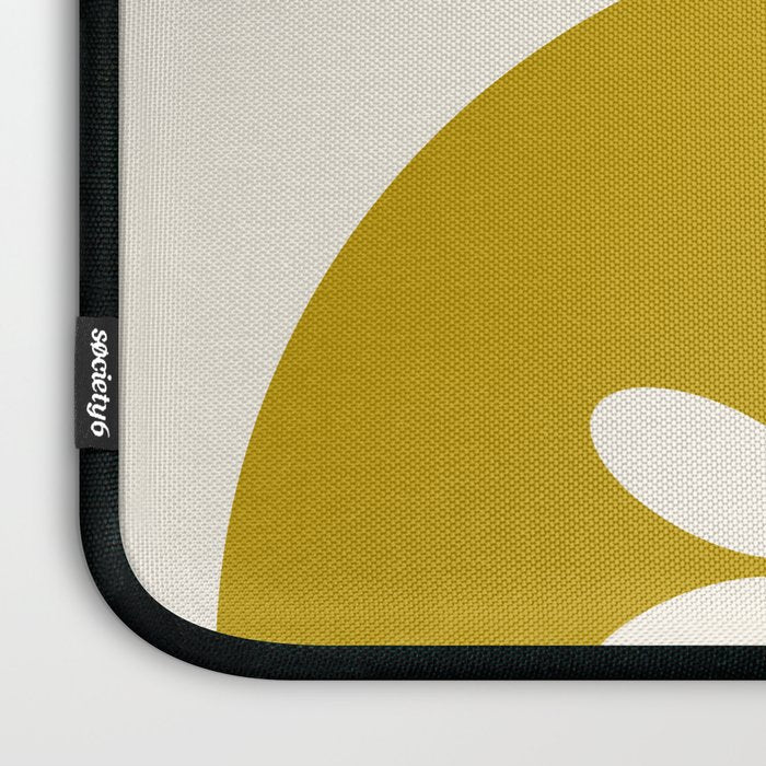 Yin Yang floral - earthy Laptop Sleeve Gallery Image 3
