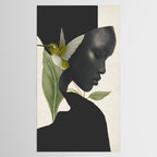 minimal collage /silence 6 Tablecloth Gallery Image 2