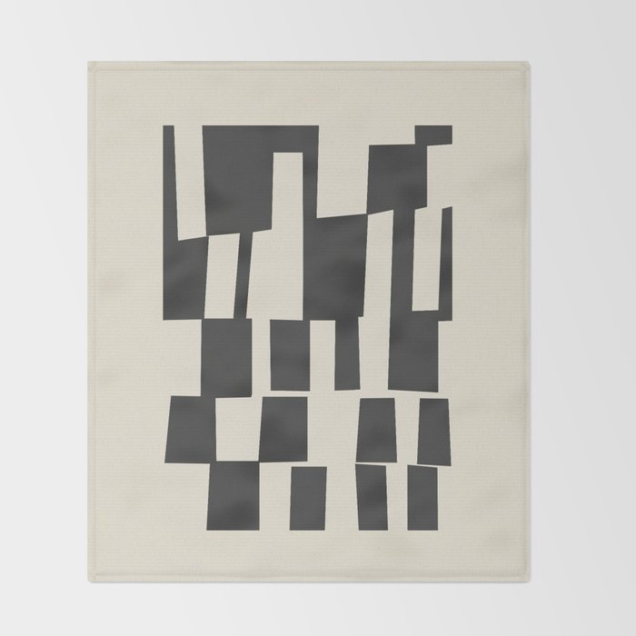Geometrical Play 6 Throw Blanket Gallery Image 2
