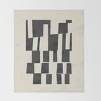 Geometrical Play 6 Throw Blanket Gallery Image 2