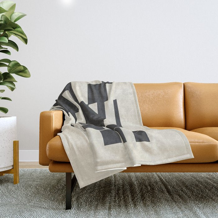 Geometrical Play 6 Throw Blanket Gallery Image 1