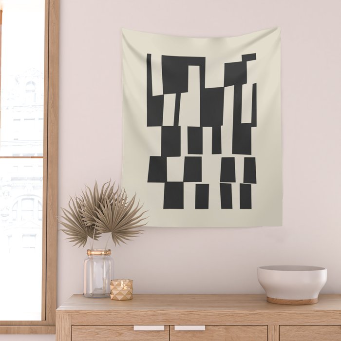 Geometrical Play 6 Wall Tapestry Gallery Image 2