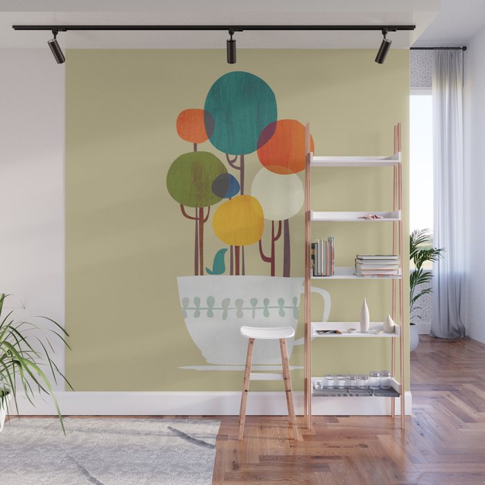 Life in a cup Wall Mural Gallery Image 1