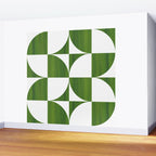 Quadrants (Matcha Green) Wall Mural Gallery Image 2