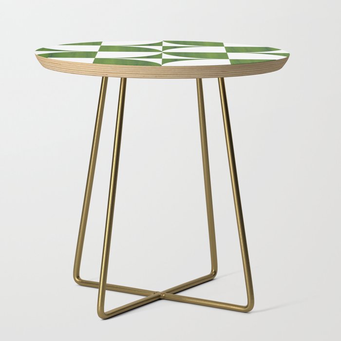 Quadrants (Matcha Green) Side Table Gallery Image 1