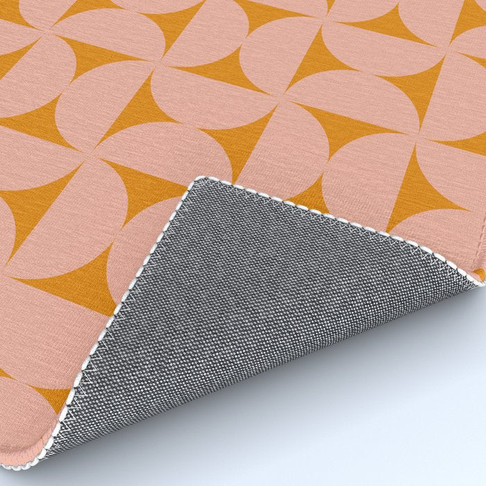 Bauhaus Mid Century Modern Geometric Pattern V Rug Gallery Image 4