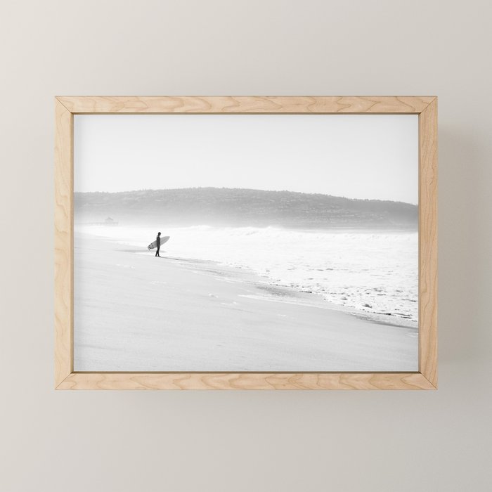 California Surfer Mini Art Print Gallery Image 1