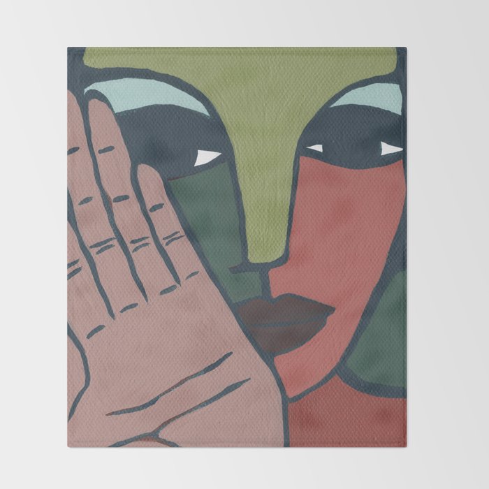 Flushed Throw Blanket Gallery Image 2