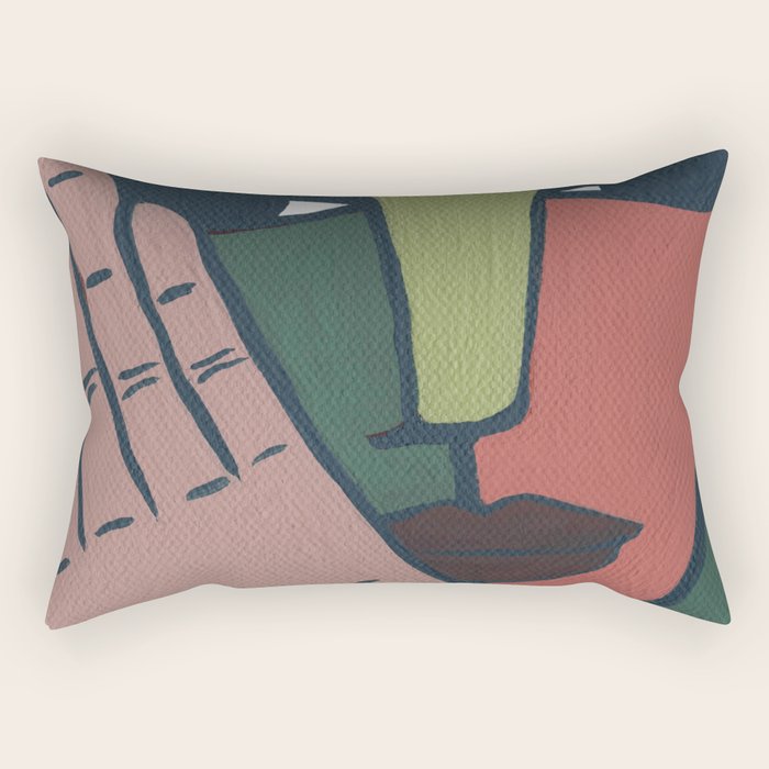 Flushed Rectangular Pillow Gallery Image 1