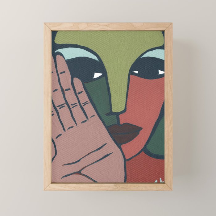 Flushed Mini Art Print Gallery Image 1