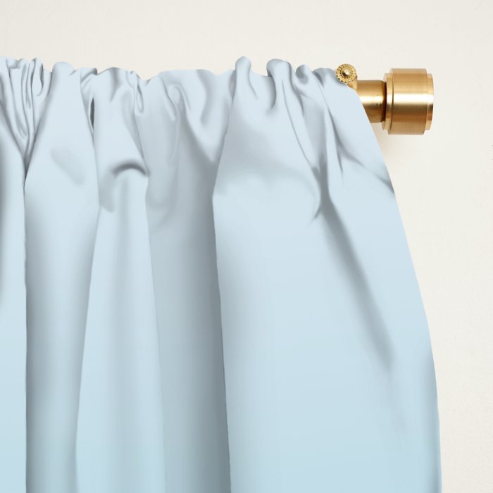 Sky and Ocean Blue Ombre Window Curtain Gallery Image 2