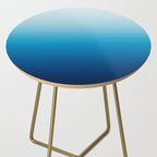 Sky and Ocean Blue Ombre Side Table Gallery Image 2