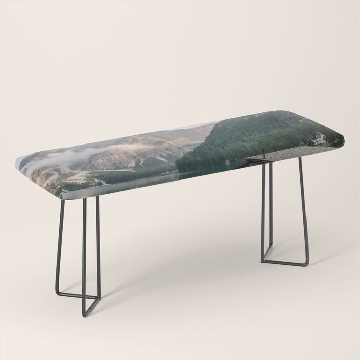 Mountain Lake Cabin Retreat Bench Gallery Image 1