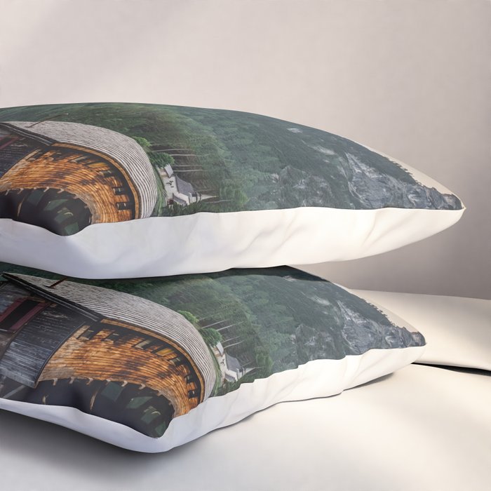 Mountain Lake Cabin Retreat Pillow Sham Gallery Image 3