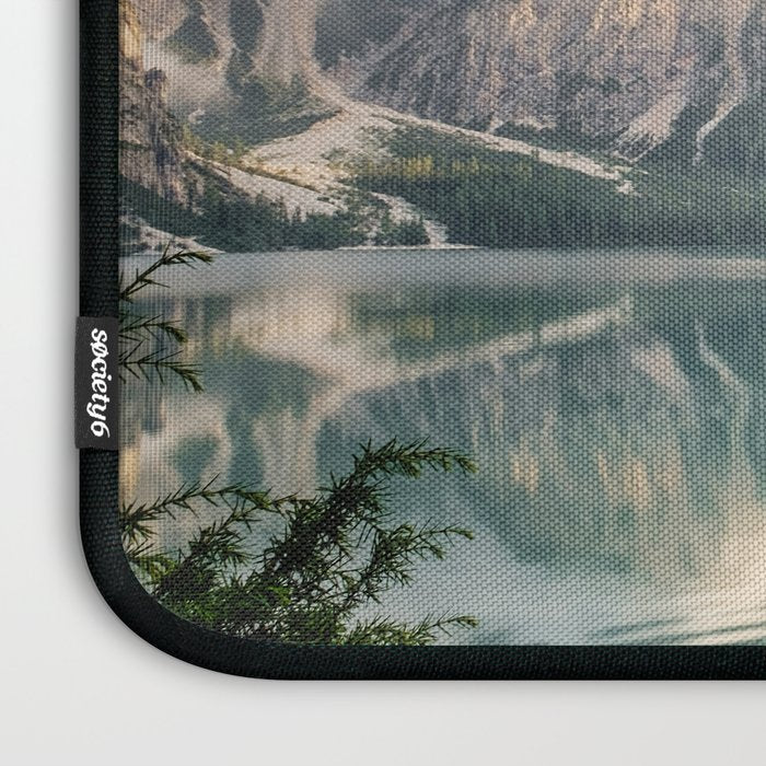 Mountain Lake Cabin Retreat Laptop Sleeve Gallery Image 3