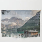 Mountain Lake Cabin Retreat Wall Hanging Gallery Image 1