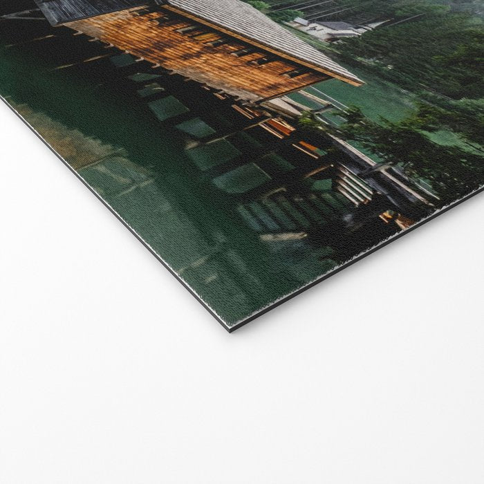 Mountain Lake Cabin Retreat Welcome Mat Gallery Image 2