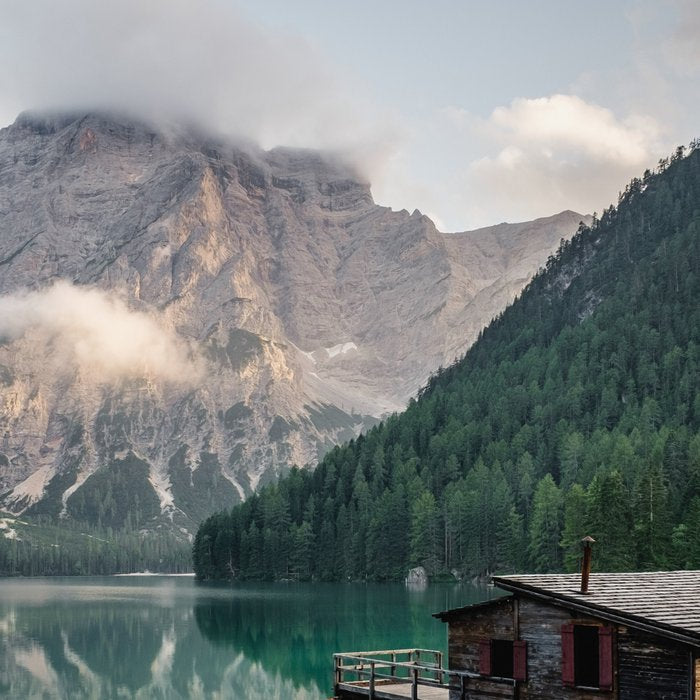 Mountain Lake Cabin Retreat Coffee Mug Gallery Image 2