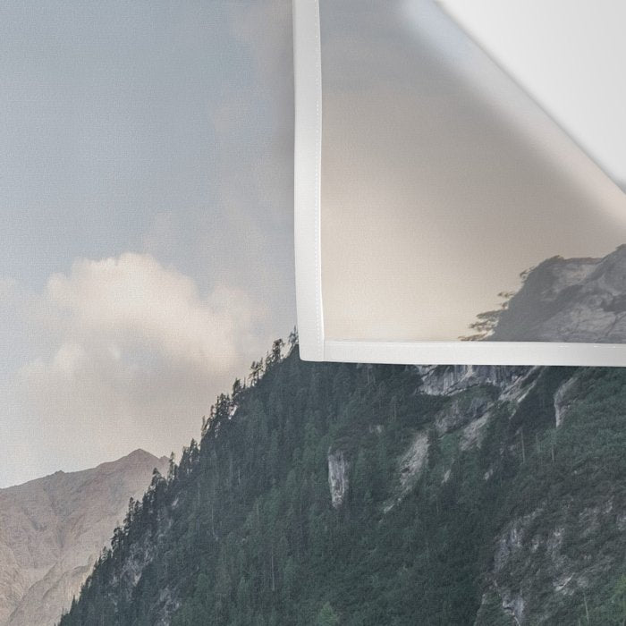 Mountain Lake Cabin Retreat Wall Tapestry Gallery Image 3