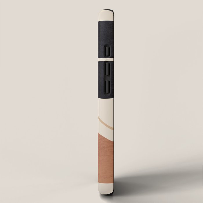 Modern Abstract Minimal Shapes 223 iPhone Case Gallery Image 2